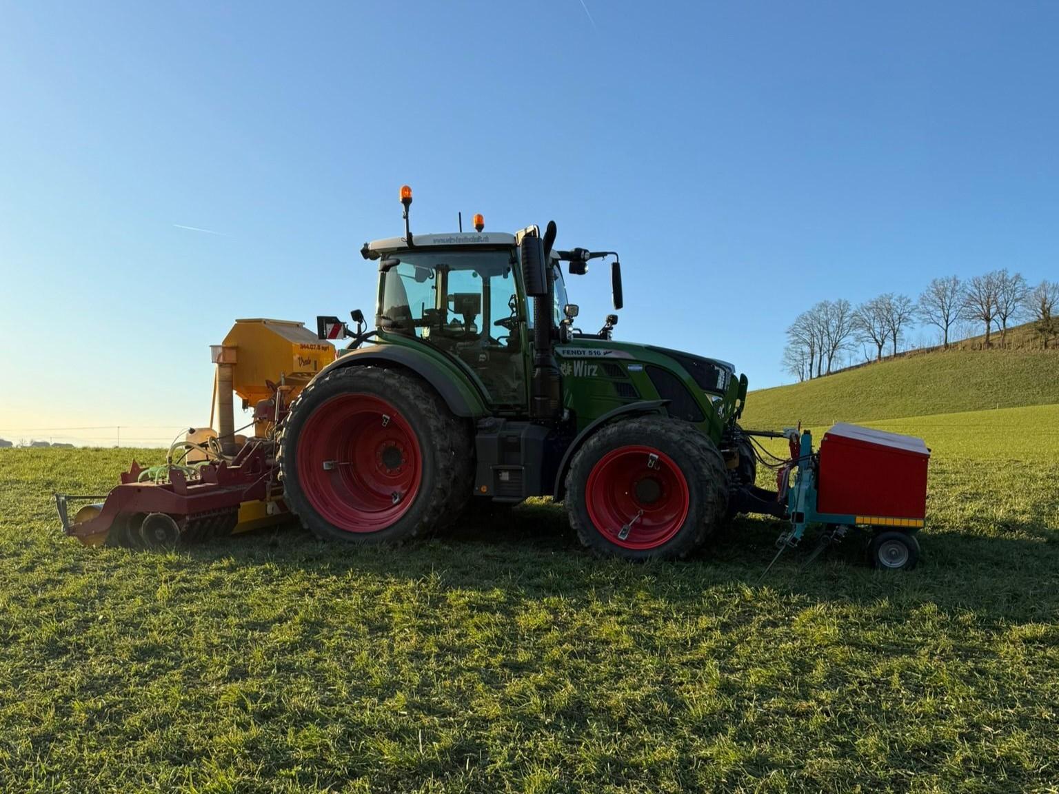 Direktsaat für Getreide