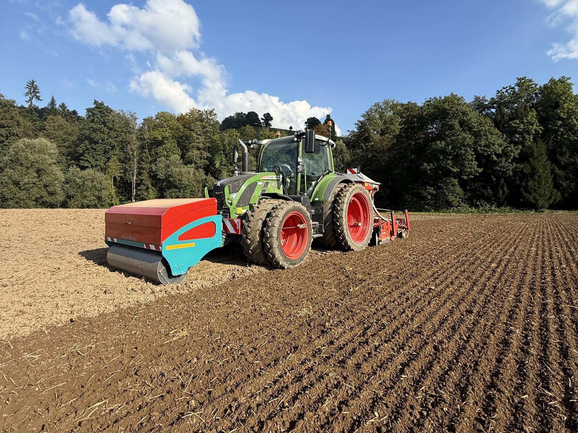 Getreidesaat mit Kombination